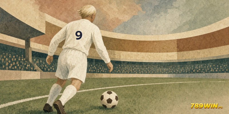 Tranh minh hoạ Di Stefano dẫn bóng – 789win